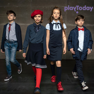 Новая школьная коллекция PlayToday уже в продаже Новая школьная коллекция PlayToday уже в продаже